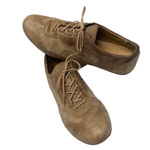 Vaneli Sport‎ Taupe Leather with Suede Fashion Sneakers